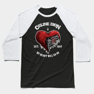 Celine Dion Metal v2 Baseball T-Shirt